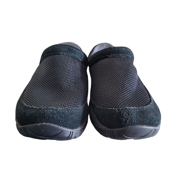 Merrell Encore Breeze Clogs Mules Shoes Women's Size 9 Black Suede Mesh Casual - Picture 5 of 9